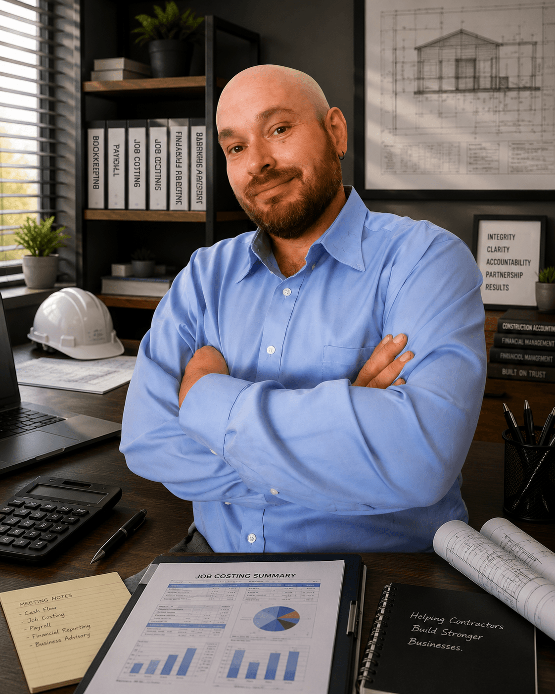 Adam Davis, founder of Steel Beam Contractor Solutions LLC